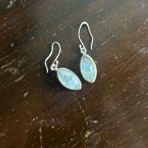 Moonstone earrings